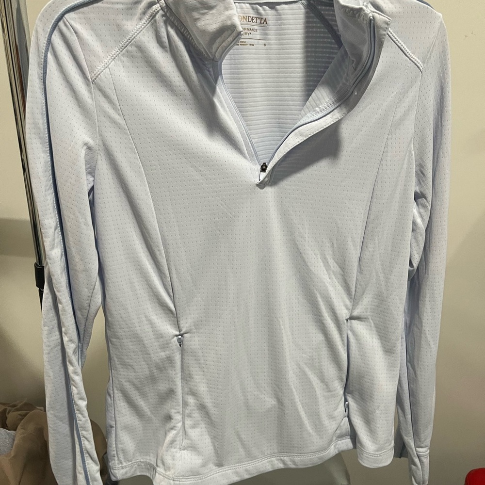 Mondetta Sky Blue Performance Quarter-Zip